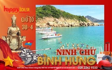 TOUR BÌNH HƯNG - NINH CHỮ 2 NGÀY 2 ĐÊM - TOUR LỄ 2026