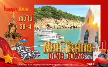 TOUR BÌNH HƯNG - NHA TRANG 3 NGÀY 3 ĐÊM - TOUR LỄ 2026