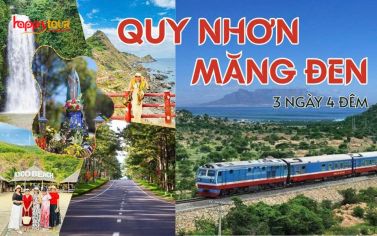 TOUR QUY NHƠN - MĂNG ĐEN - TÀU LỬA - 3 NGÀY 4 ĐÊM