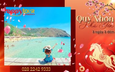 TOUR QUY NHƠN PHÚ YÊN - 3 NGÀY 3 ĐÊM - XE GIƯỜNG NẰM - TẾT NGUYÊN ĐÁN 2026