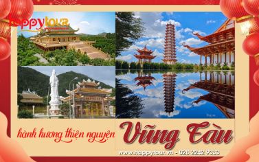 TOUR HÀNH HƯƠNG THIỆN NGUYỆN THẬP TỰ VŨNG TÀU 1 NGÀY