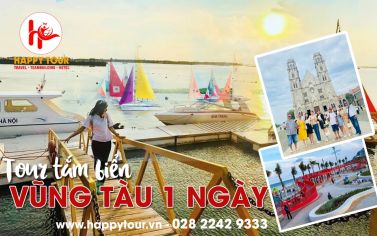 TOUR VŨNG TÀU 1 NGÀY - TẮM BIỂN - MARINA