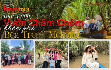 TOUR MEKONG 1 NGÀY  -  BẾN TRE - VƯỜN CHÔM CHÔM