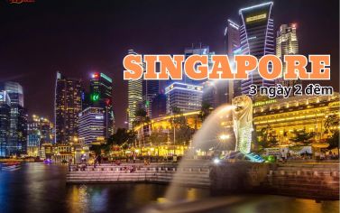 THIÊN ĐƯỜNG MUA SẮM SINGAPORE 3 NGÀY 2 ĐÊM - SB