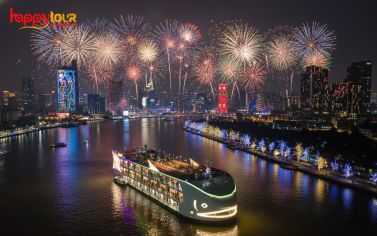 ĂN TỐI TRÊN THUYỀN BẾN NGHÉ - SÔNG SÀI GÒN